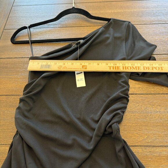 J. Crew One-shoulder dress in jersey crepe Size XS - Picture 7 of 10